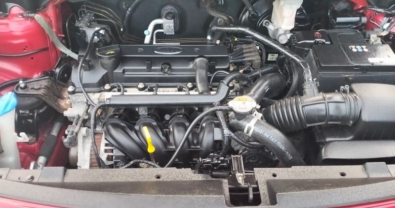 Kia Rio cena 31900 przebieg: 99137, rok produkcji 2015 z Krośniewice małe 436